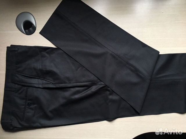Мужские брюки Zara чёрного цвета Мужские брюки Zara чёрного цвета