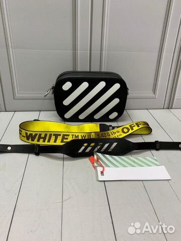 Новая женская сумка Off-White черная Новая женская сумка Off-White черная