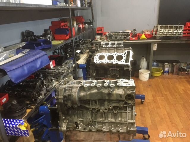 Ремонт двигателя VW Touareg 2.5 л. BAC. BPE
