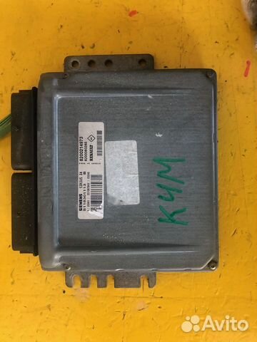 Блок управления двигателем renault K4M S116301113 Блок управления двигателем renault K4M S116301113