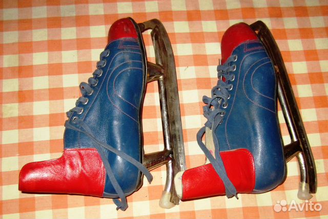 Коньки хоккейные СССР