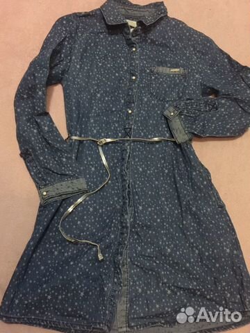 Zara платье-рубашка. 128 см Zara платье-рубашка. 128 см