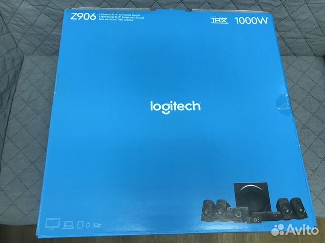 Logitech Z906 - комплект акустики, новый Logitech Z906 - комплект акустики, новый