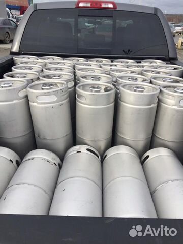 Новый кег (гильза) 20л, нержавейка, фитинг А Новый кег (гильза) 20л, нержавейка, фитинг А