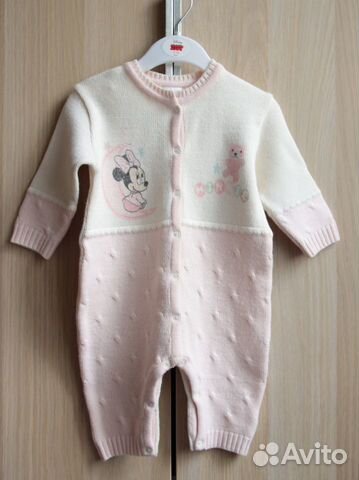 Теплый Комбинезон Disney Baby для девочки 68 рост