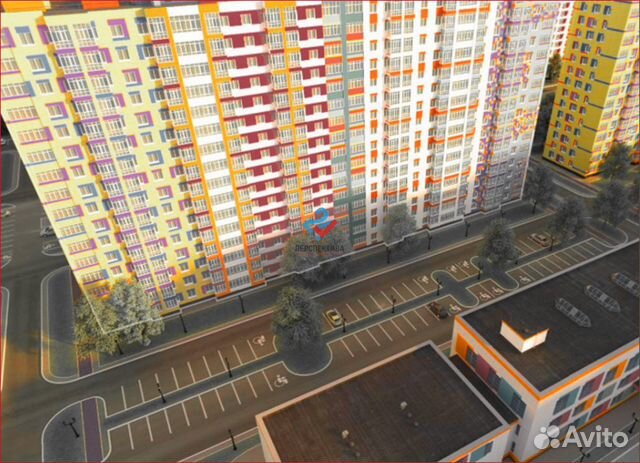 1-к квартира, 27.2 м², 9/16 эт.
