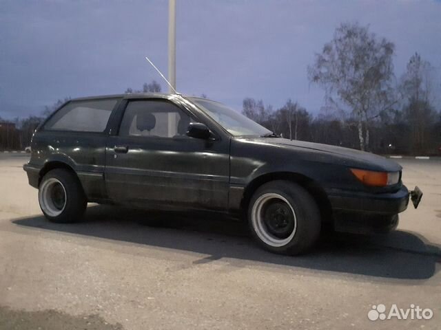 Mitsubishi Mirage 1.3 МТ, 1990, 170 000 км