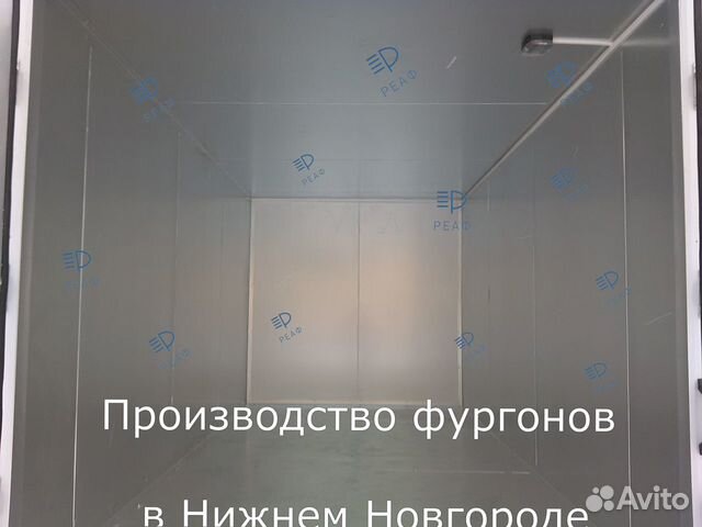Кузов фургон изотермический на маз-4370.длина 6,6м