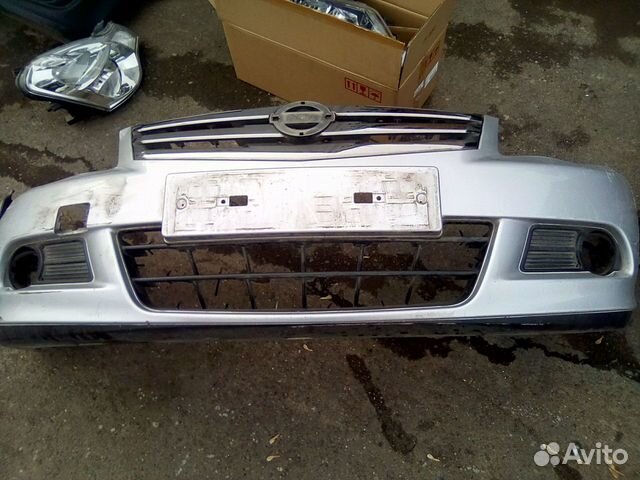 Бампер передний Nissan Almera Ниссан Альмера Бампер передний Nissan Almera Ниссан Альмера