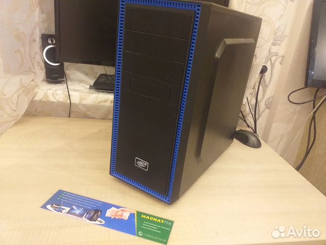 Игровой пк i5 3470/8GB/GTX 1050TI/500GB