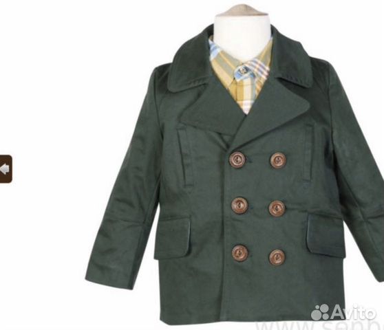 Новый Плащ, пиджак, ветровка Senbodulun 2-4 года