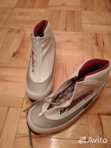 Лыжи для девочки(190см) розовые с узором, ботинки