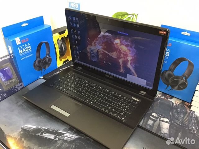 Ноутбук Asus 17.3 AMD A6-3e/4RAM/500HDD/Radeon 1gb