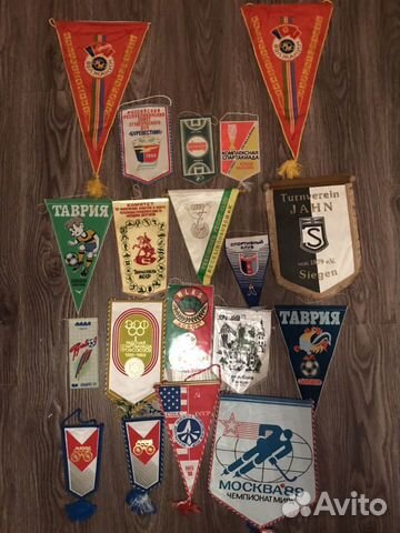 Вымпелы спорта СССР и иностранные Вымпелы спорта СССР и иностранные