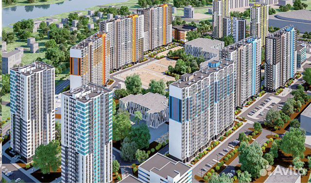 1-к квартира, 35.6 м², 18/25 эт. 1-к квартира, 35.6 м², 18/25 эт.