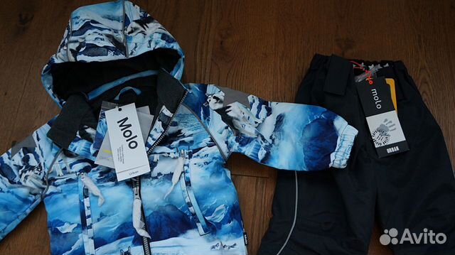 Новый зимний комплект Molo husky р-р 92