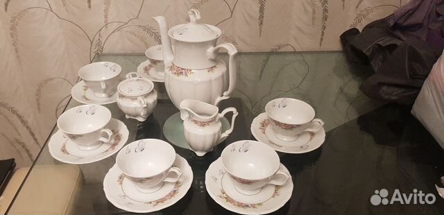Сервиз новый кофейный Maria-TeresaG158 Cmielow пол Сервиз новый кофейный Maria-TeresaG158 Cmielow пол