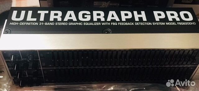 Ekvalajzer Ultragraph Pro Fbq6200 Hd Behringer Kupit V Moskve Hobbi I Otdyh Avito