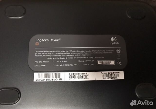 Медиа приставка Logitech Revue Медиа приставка Logitech Revue