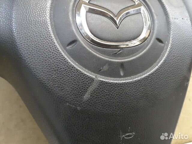 Руль с подушкой безопасности на Mazda 3 I (BK)