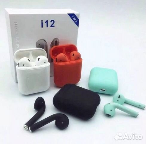 Беспроводные наушники TWS i12