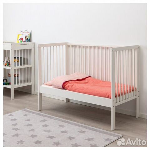Детская кроватка с матрасом Икея IKEA Кровать Икеа Детская кроватка с матрасом Икея IKEA Кровать Икеа
