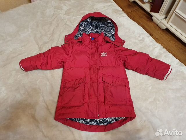 Пуховик для девочки adidas