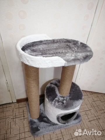 Дом для кошек с когтеточкой купить на Зозу.ру - фотография № 2