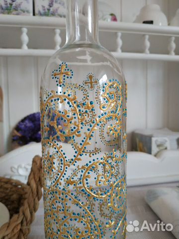 Расписанные бутылки, ёмкости для святой воды Расписанные бутылки, ёмкости для святой воды