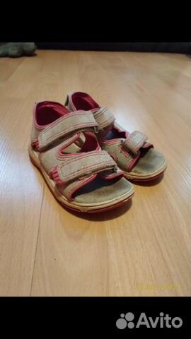 Сандалии детские adidas р 2414,5-15см нат.кожа