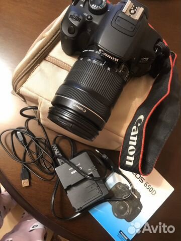 Фoтоaппaрaт Canоn 650D + объектив еf-S 18-135mm Фoтоaппaрaт Canоn 650D + объектив еf-S 18-135mm