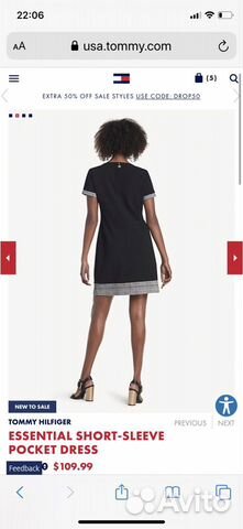 Платье Tommy Hilfiger новое оригинал Платье Tommy Hilfiger новое оригинал