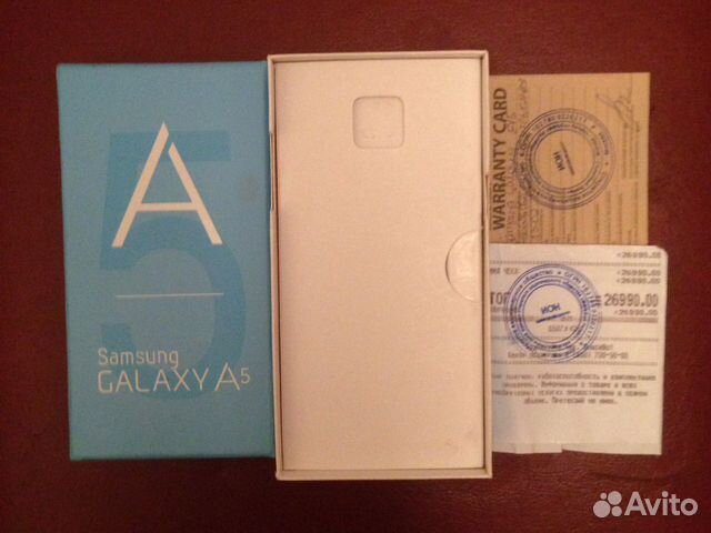 Коробка от samsung Galaxy A5 Коробка от samsung Galaxy A5