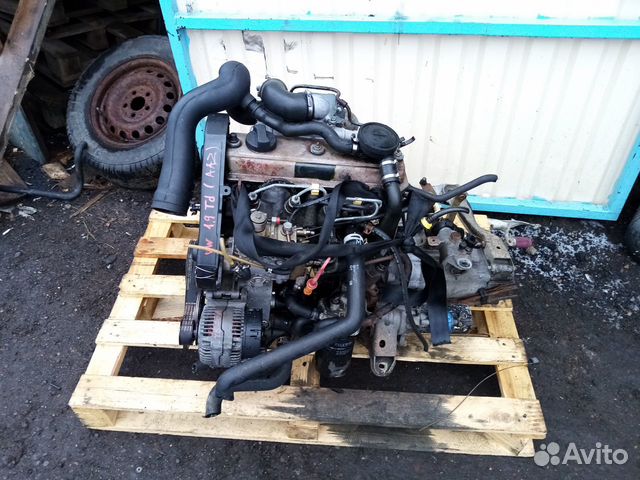 Двигатель VW Golf3 1.9TD(AAZ)