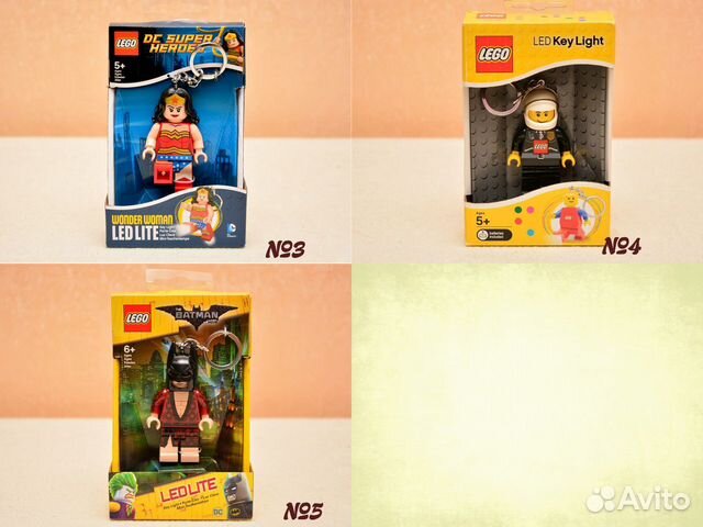Минифигурки и Брелки - фонарики Lego. Оригинал Минифигурки и Брелки - фонарики Lego. Оригинал