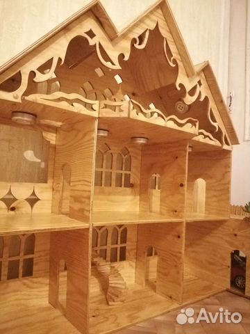 Кукольный домик. Домик для кукол. Коттедж Кукольный домик. Домик для кукол. Коттедж