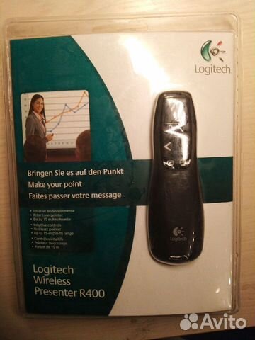Пульт для презентаций logitech r400