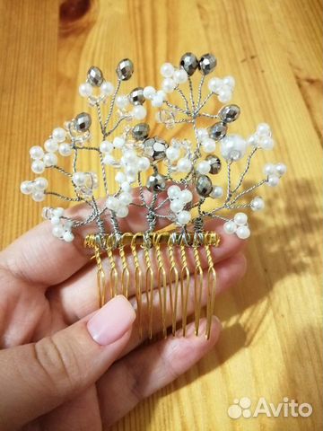 Украшения для волос (веточка,гребень) Украшения для волос (веточка,гребень)