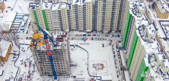 2-к квартира, 49.5 м², 15/27 эт.