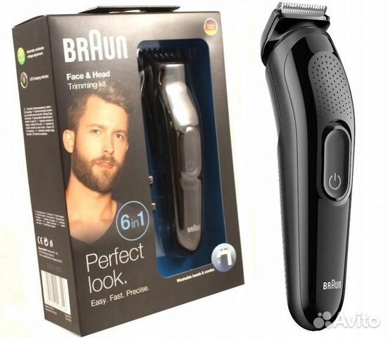 Braun MGK3020 Триммер для бороды (6 в 1)