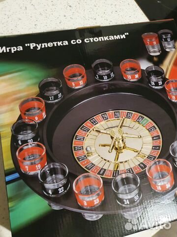 Рулетка со стопками 16 стопок