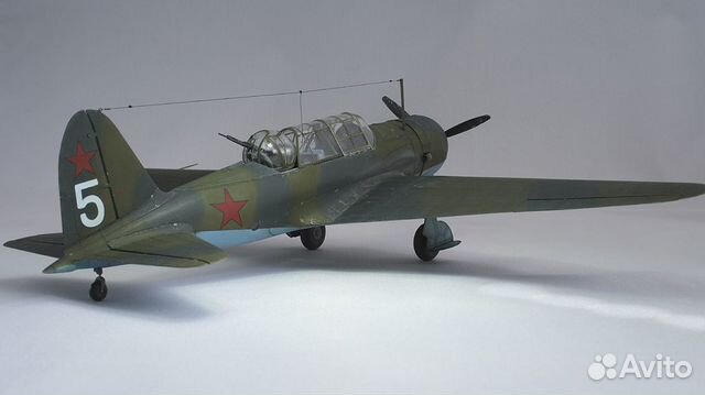 Модель самолёта Су-2 Модель самолёта Су-2