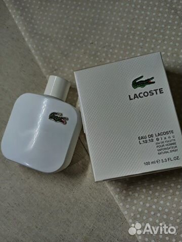 Lacoste Eau de Lacoste L.12.12 Blanc, туалетная во