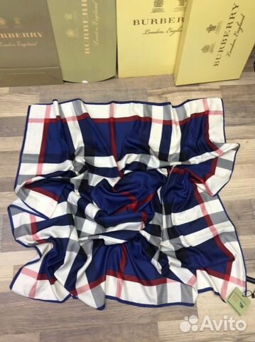 Новый женский шёлковый платок Burberry Новый женский шёлковый платок Burberry