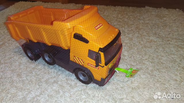 Игрушка Самосвал с полуприцепом
