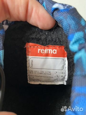 Зимние сапоги Reima размер 28 Зимние сапоги Reima размер 28