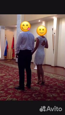 Короткое Свадебное платье Короткое Свадебное платье