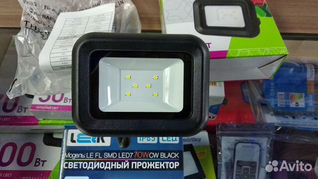 Прожектор 10вт сдо-07
