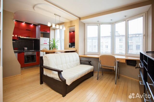 

Квартира-студия, 32 м², 2 кровати