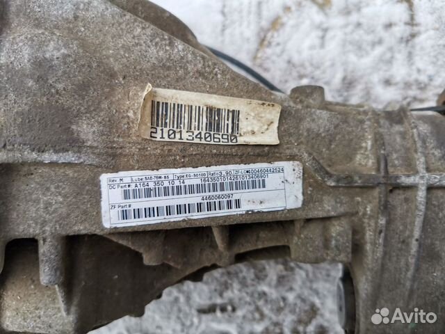 Задний редуктор Mercedes W164 ml350